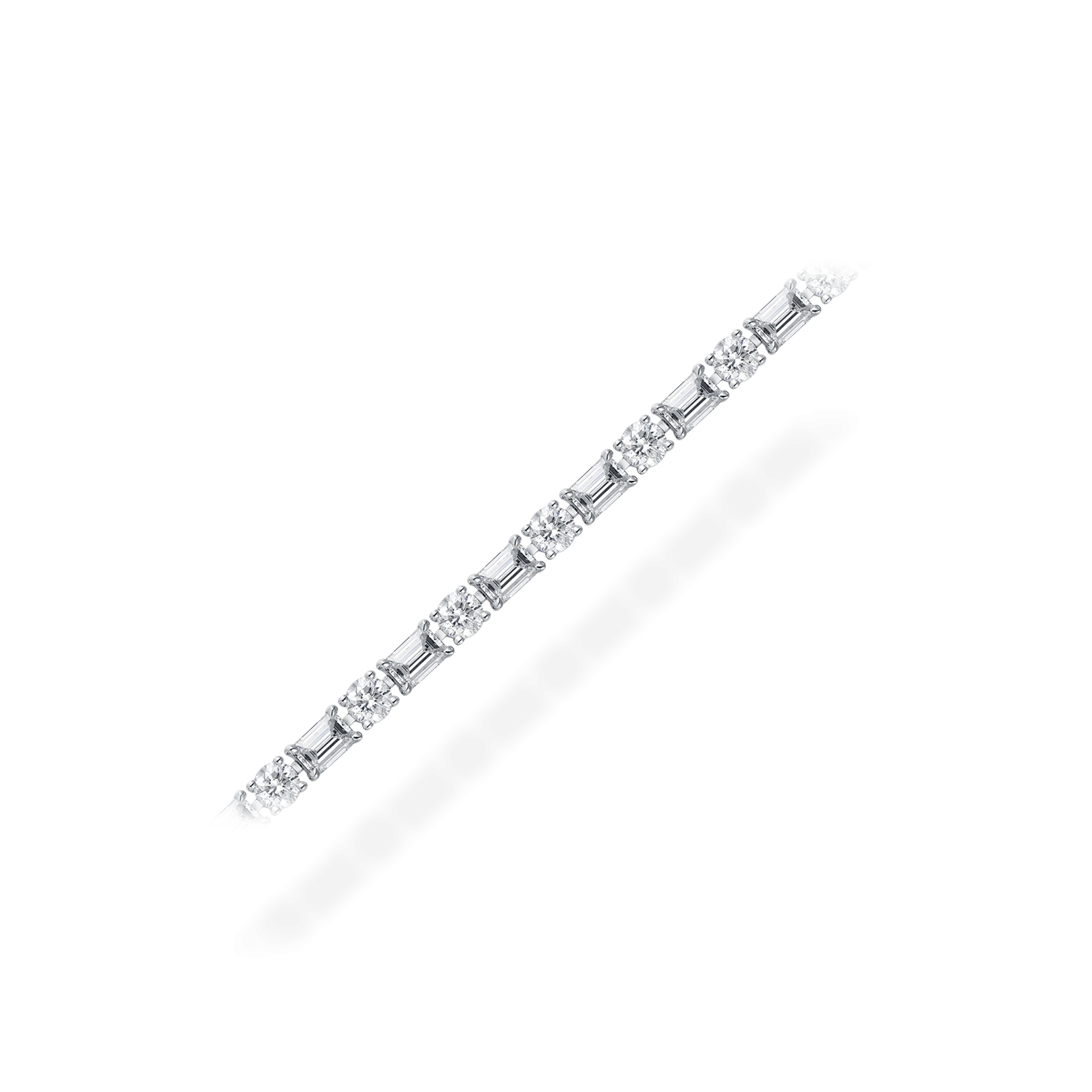 Sparkrail emerald diamond bracelet
